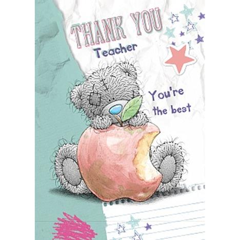 Thank You Teacher Me to You Bear Cards Pack of 5 £2.19